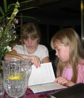 Young Daughters of Zion at Seder