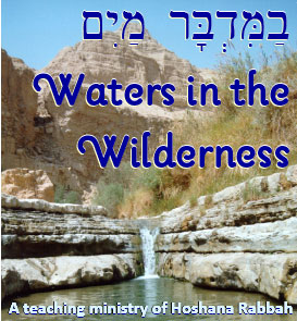 Waters In The Wilderness, A Teaching Ministry of Hoshana Rabbah